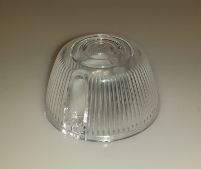 Стекло повторителя поворота Уаз 469, 452, Хантер старого образца (белое)