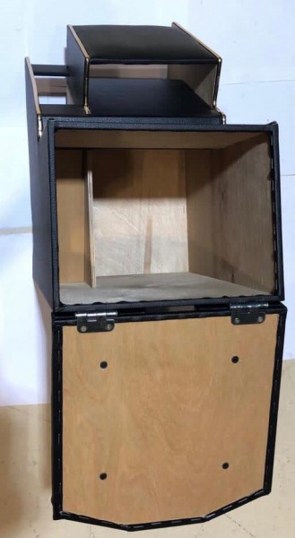 Подлокотник (бар) между сидений Уаз Хантер дерево высокий