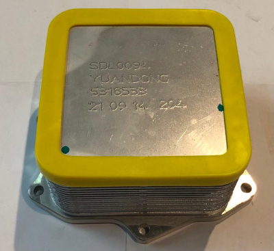 Теплообменник (радиатор масляный) Газель, Соболь Бизнес, Газель Next дв. 2.8 Cummins аналог