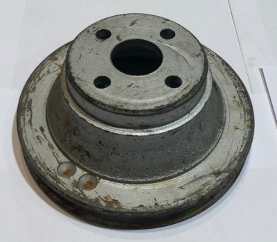 Шкив помпы (вентилятора) Уаз старого образца чугун