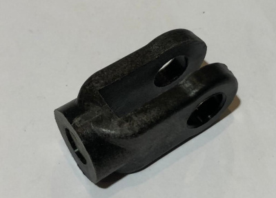 Вилка штока главного цилиндра сцепления Уаз 452, 469 пластик