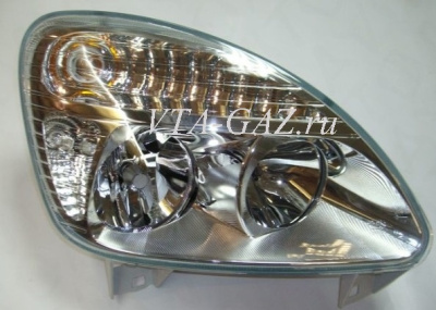 Фара Газель, Соболь нового образца "BН" пластик оригинал правая