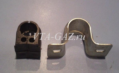 Скоба на будку универсальная+втулка комплект