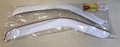 Дефлекторы на двери Газель Next белые комплект