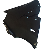 Крыло переднее Газель Next (усиленное) правое нового образца с кронштейном завод