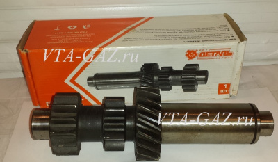 Вал промежуточный КПП Уаз 4-х ступка нового образца АДС