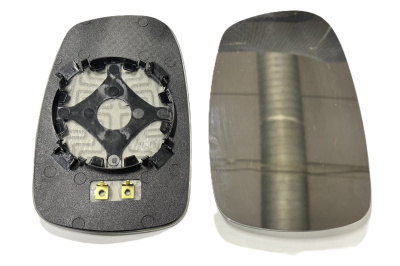 Элемент на зеркало заднего вида Волга с обогревом левый