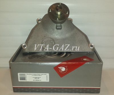 Крышка (с валом) ГБЦ передняя Уаз дв. 409 ЗМЗ с роликом Евро-2 Прогресс