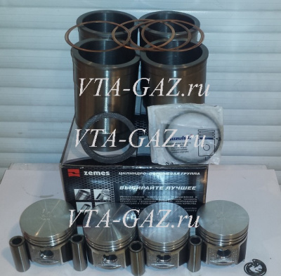 Поршневая группа Газ, Уаз дв. 402 ЗМЗ Zemes комплект