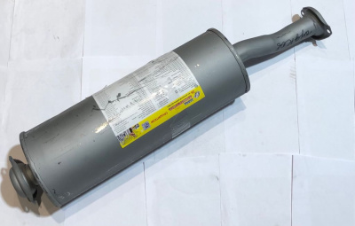 Глушитель Уаз Хантер резонатор под 2 болта и под катализатор 2 болта