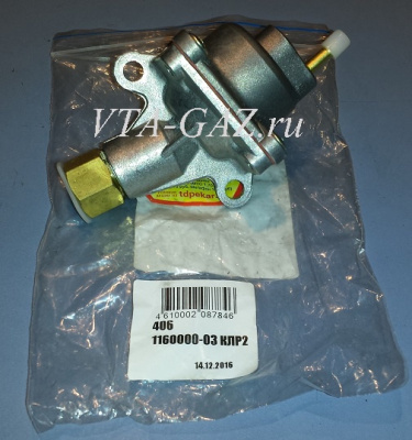 Обратный клапан топливной рампы Газ, Уаз дв. 405, 409 ЗМЗ под резьбу