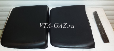Брызговики Уаз Профи задние с кронштейном комплект