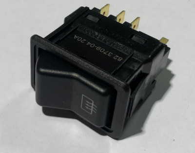 Кнопка торпеды обогрева заднего стекла  Волга 3110, 3102, 31105, 31022 (Выключатель клавиша обогрева заднего стекла)