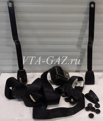 Ремни безопасности Газель, Соболь, Баргузин комплект из 2-х штук