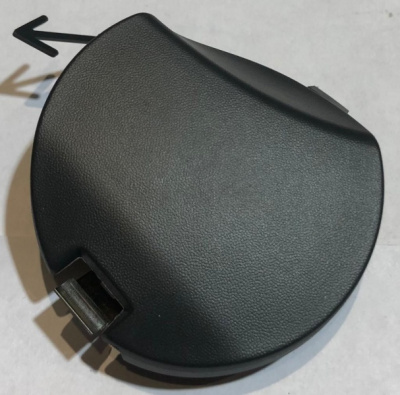 Заглушка бампера Газель Next с защёлкой под рымболт