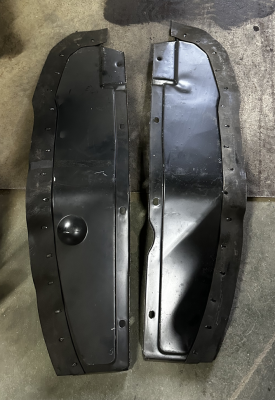 Щиток переднего крыла Волга 24 комплект 