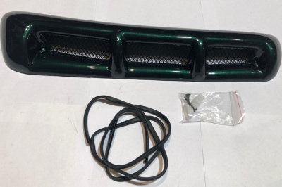 Накладка воздухозаборника Уаз Патриот цвет "Амулет"