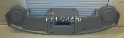 Полка Уаз 452, 3741 под магнитолу, рацию, под динамики серая