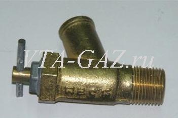 Кран печки Уаз старого образца