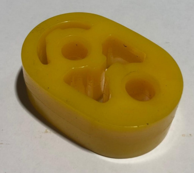 Резинка выхлопной трубы+глушителя Газель, Соболь, Волга  полиуретан