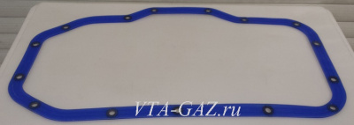 Прокладка (картера) поддона Газ, Уаз дв. 406, 405, 409, 514 ЗМЗ силиконовая с шайбами внутри