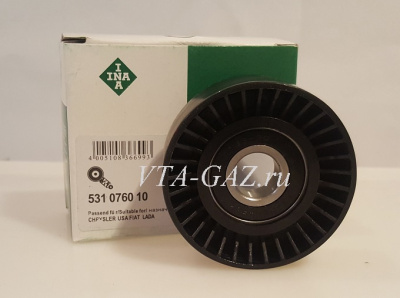 Ролик натяжной голый Газ, Уаз дв. 4216 Евро-4 Бизнес, дв. А274, A275, дв. 405, 409, 514 ЗМЗ (ИНА)