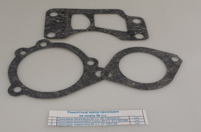Прокладки (набор) помпы Уаз 90 сил дв. 417 УМЗ комплект