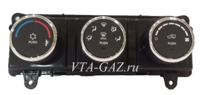 Блок (пульт) управления отопителя Уаз Патриот с 09.2016 г. (под кондиционер)