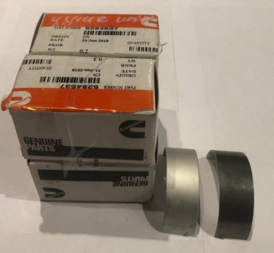 Вкладыши коленвала шатунные (21мм) Газель, Соболь Бизнес, Газель Next дв. 2.8 Cummins стандарт комплект