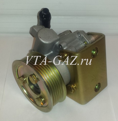 Насос ГУРа Уаз Хантер, Патриот дв. 409 ЗМЗ Евро-2 (Автомагнат) с кронштейном