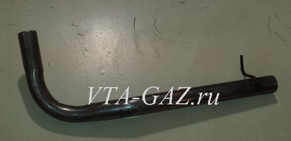 Труба выхлопная Газель 2705, 3221 нового образца (Клюшка d-54), 2705-1203170-01 за 850.00 руб.