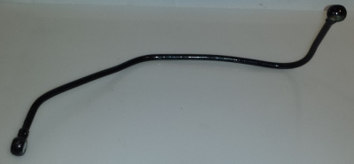 Трубка к турбокомпрессору Газель, Соболь, Волга дв. 560 Штайр (черная) Маслопровод