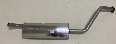 Глушитель Газель Next под задние дисковые тормоза стандартная база