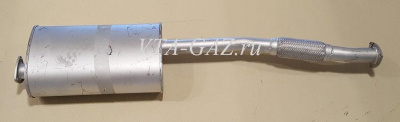 Глушитель Уаз Хантер дв. 409 ЗМЗ Евро-3