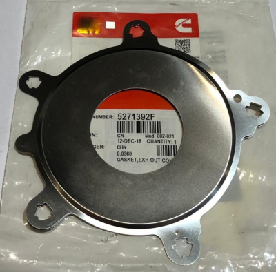 Прокладка турбокомпрессора Газель Next дв. 2.8 Cummins Евро-5 круглая