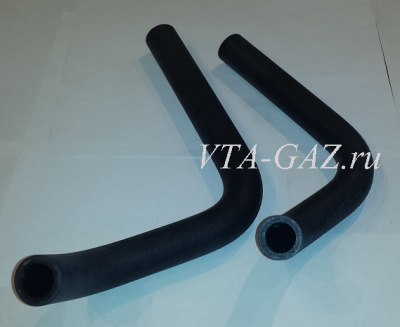 Патрубки (дополнительного отопителя) печки Газель Next 7-и мест комплект из-2х