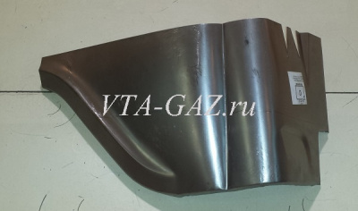 Ремонтная вставка панели заднего крыла Уаз 469, Хантер левая (угол нижний)