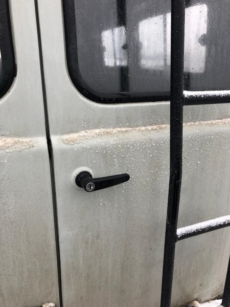 Ручка задней двери Уаз 452, 3741 Евро