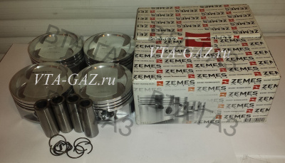 Поршня Газель, Соболь дв. 405 Евро-2-3 ЗМЗ 96,0 комплект "ZEMES"