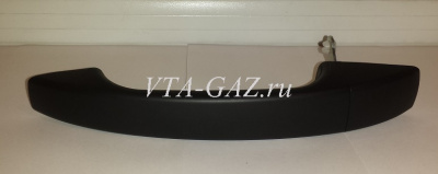 Ручка двери Уаз Патриот наружная левая с 2014 г. не крашеная