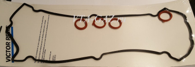 Прокладка клапанной крышки с свечными колодцами Газель, Соболь, Волга Victor Reinz дв. 2,4 Крайслер комплект