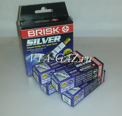 Свечи зажигания Газ, Уаз дв. 406, 405, 409 ЗМЗ, дв. 4216, 4213 УМЗ "BRISK"  под ГАЗ
