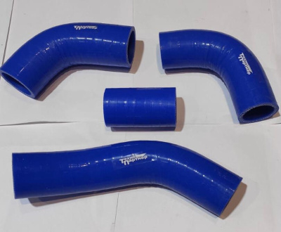 Патрубки радиатора Уаз Хантер дв. 4213 из 4-х силикон