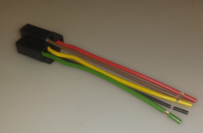 Разъем колодка реле 5-ти контактный