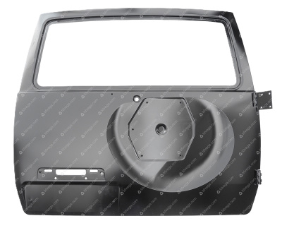 Дверь задка Уаз Патриот рестайлинг (без кронштейна под доп стоп)