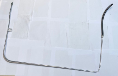 Трубка топливная б/бака к струйному насосу левая Уаз 452 дв 4213