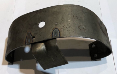 Бампер задний Уаз 469, 3151 (ухо) правый