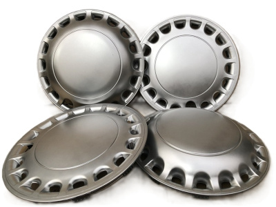 Колпаки декоративные серые R-16 Газель "Сильвер" комплект 4 штуки