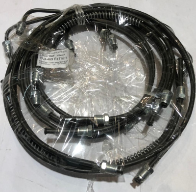 Трубки тормозные Уаз 469 комплект 11-ти штук полимер