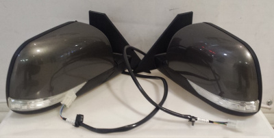Зеркало заднего вида Уаз Патриот с 2014 г. (РИМ) серые комплект